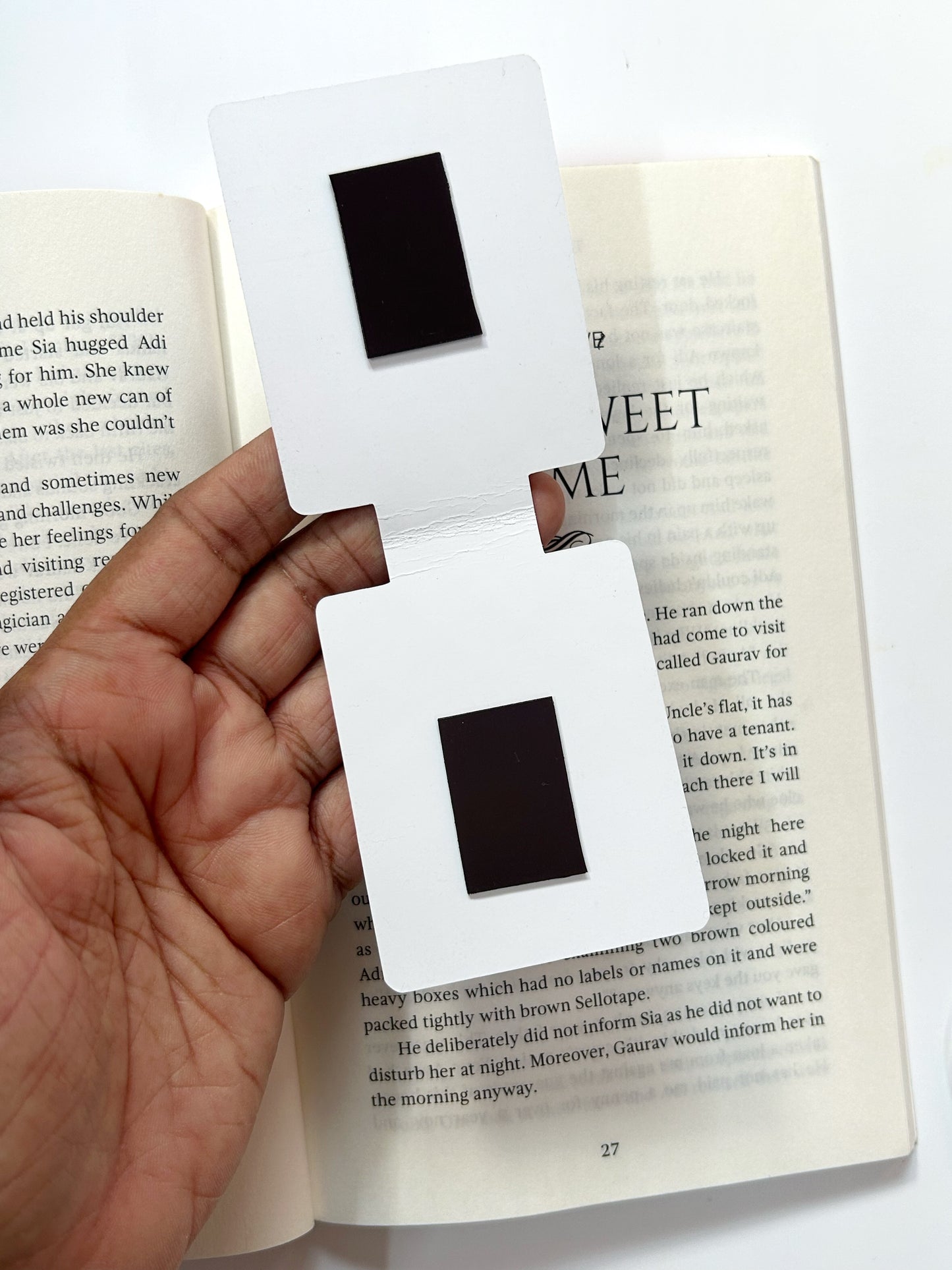 Thriller-Themed Magnetic Bookmarks (Pack of 3) | Crime & Mystery Quote Page Markers for Books | Gift for Suspense Readers